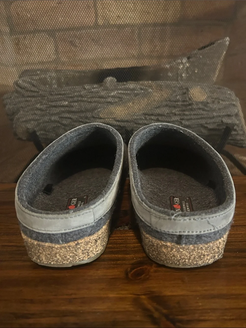 Haflinger wool clogs, feature Comfort Slip On Slippers/ Clogs Size 46 US 13M